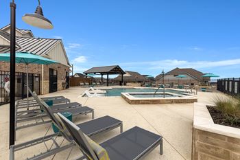 Outdoor lounge seating